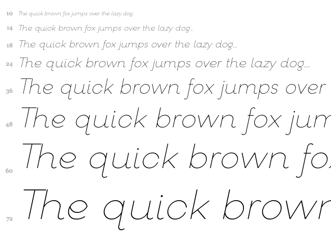 Goeslim font waterfall